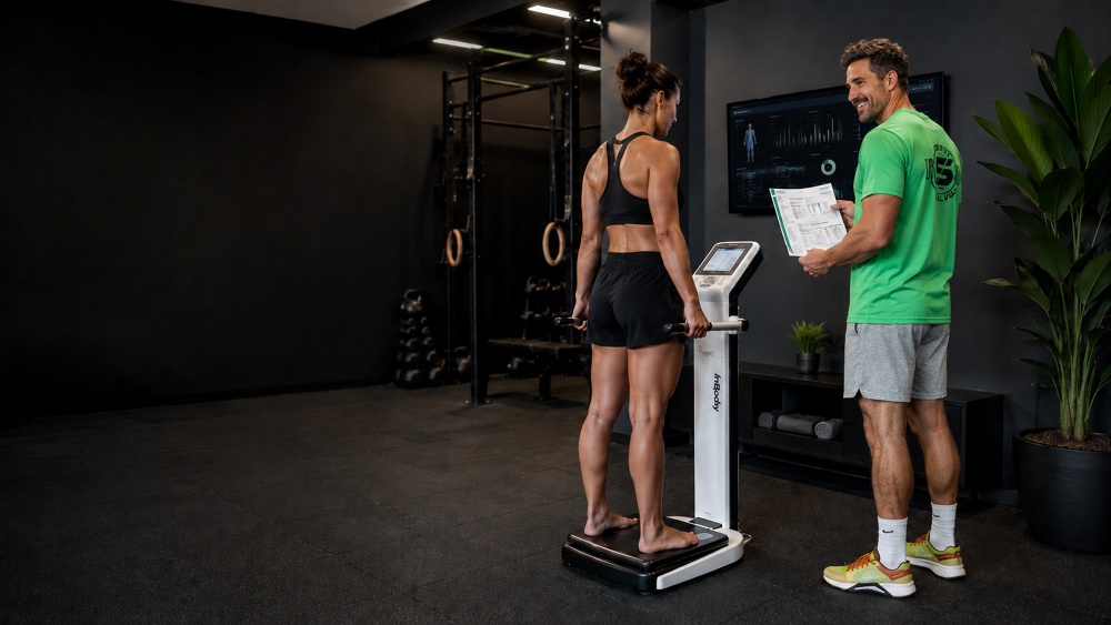 InBody assessment with a CrossFit Salvo coach